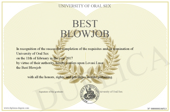 Blowjob Best oral
